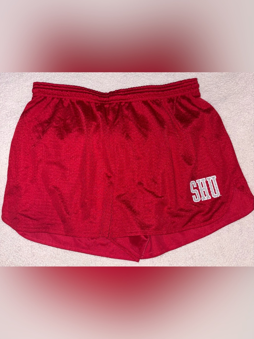 Sacred Heart University Pioneers Red Athletic Shorts